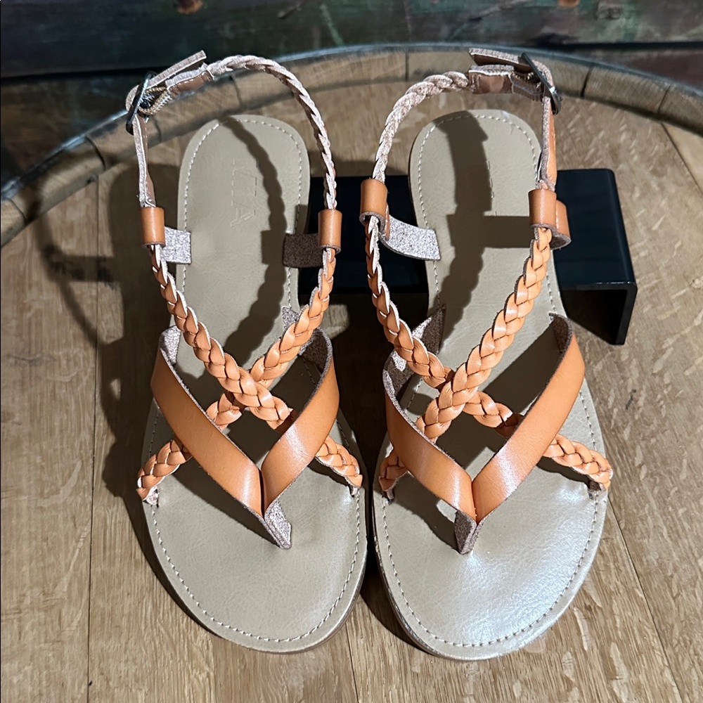 ✨ MIA Vaeda Nude Strappy Sandals ✨- Size 6 - Picture 2 of 4